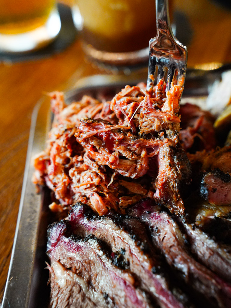 Pulled pork was our favourite. Photo: Evan Mua/HungryGoWhere decker barbecue bukit timah fire station