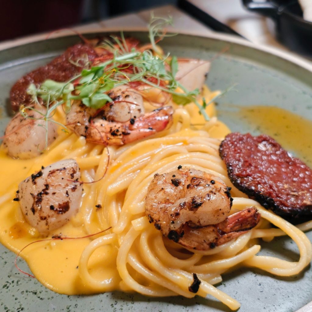 The seafood linguini. Photo: Zawani Abdul Ghani/HungryGoWhere new august openings