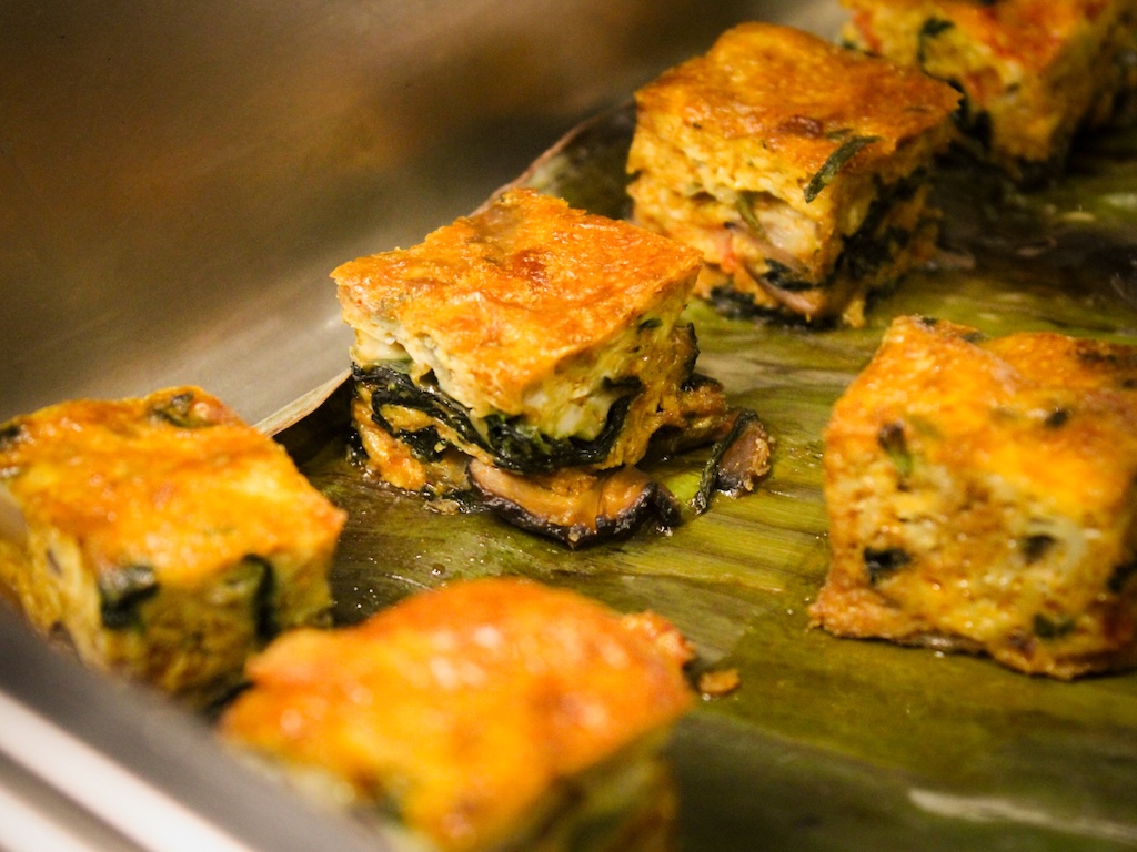 Martabak chicken frittata. Photo: Angeline Ang/HungryGoWhere permata singapore
