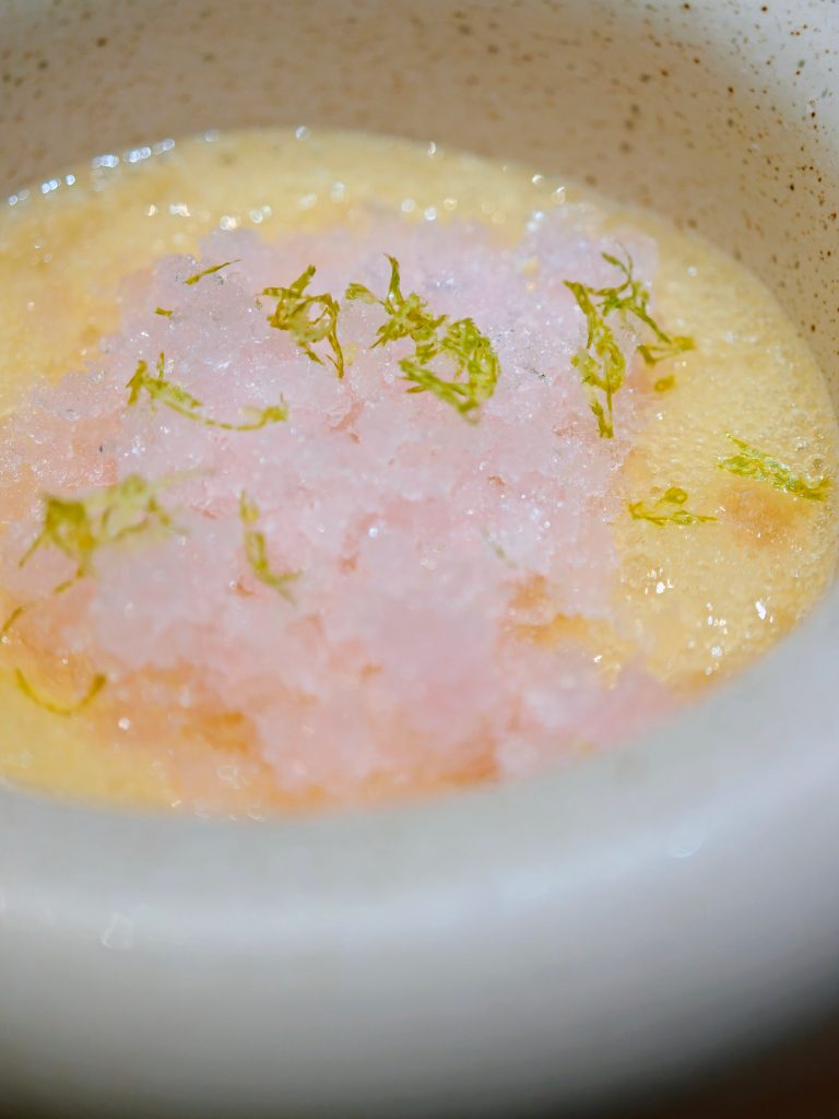Peach & granita. Photo: Zawani Abdul Ghani/HungryGoWhere assagi