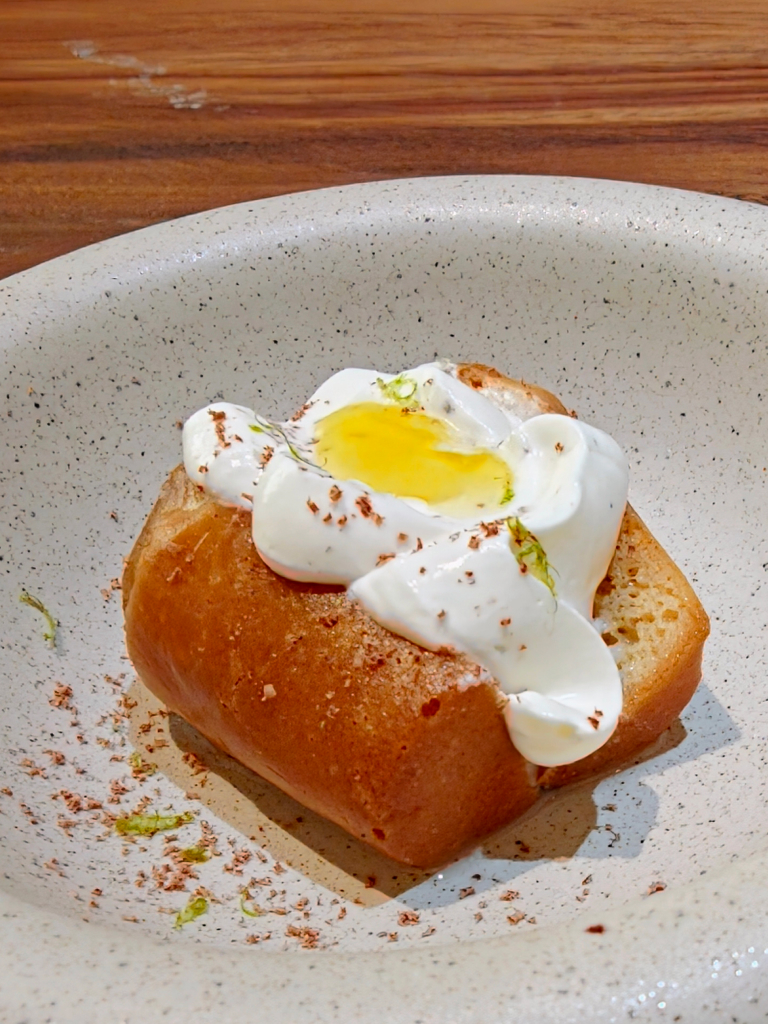 Rum baba, vanilla, olive oil, salt. Photo: Zawani Abdul Ghani/HungryGoWhere assagi