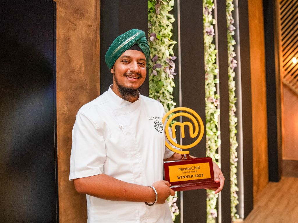 MasterChef Singapore winner Inderpal Singh. Photo: Royal Albatross albatross island restaurant
