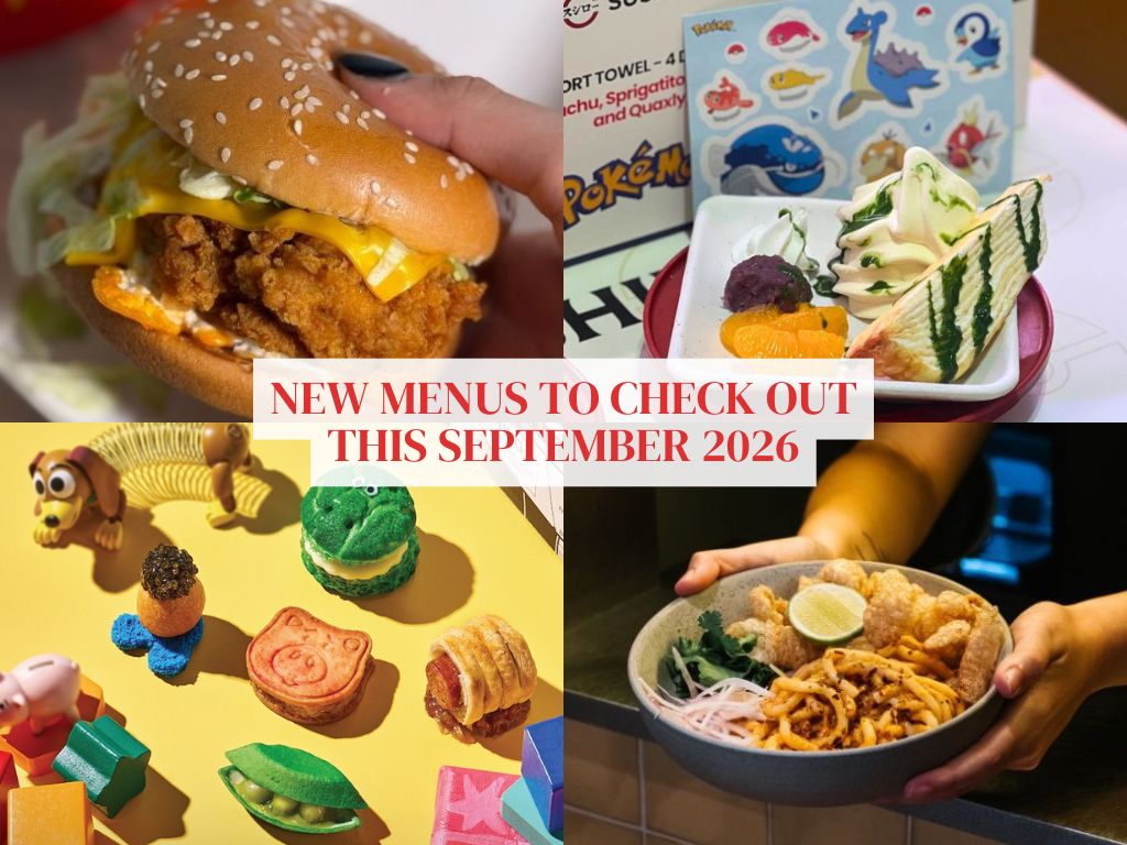 New bites & sips to check out in Singapore in September 2026