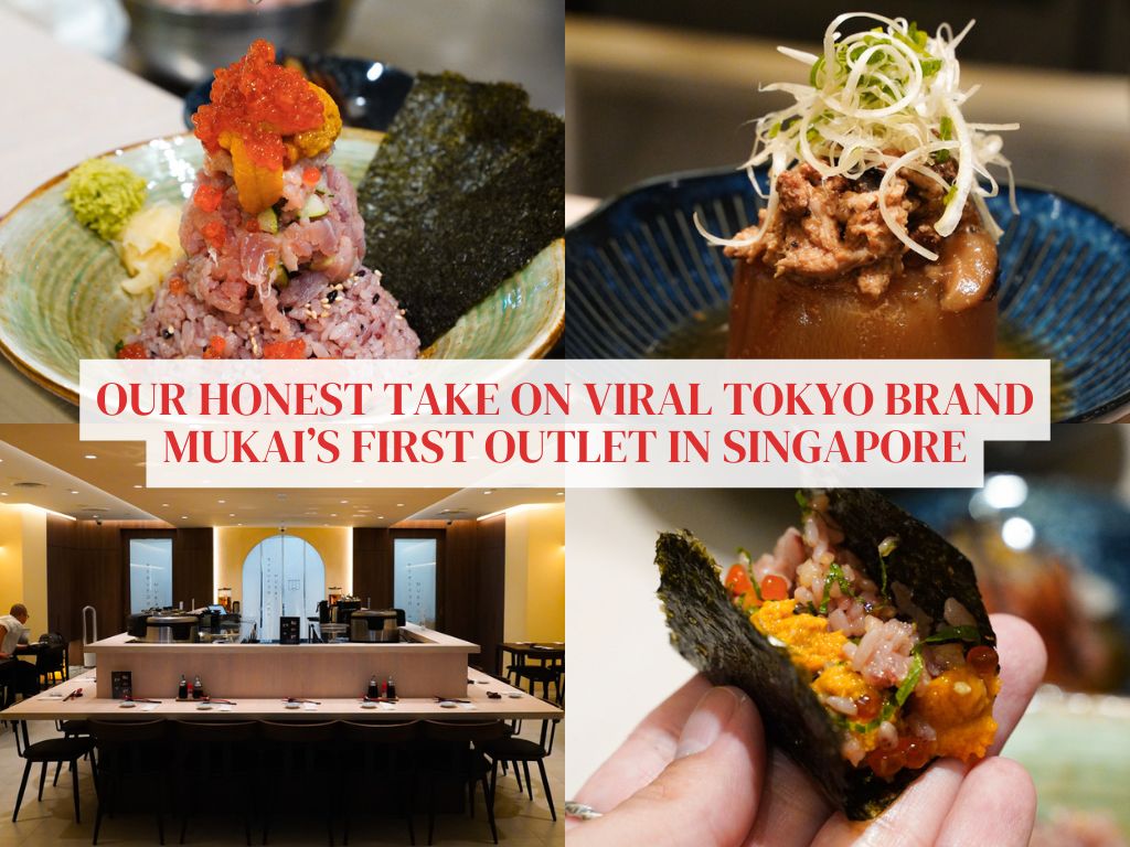 Tokyo’s viral Mukai opens in Singapore: Our take on the towering seafood bowls