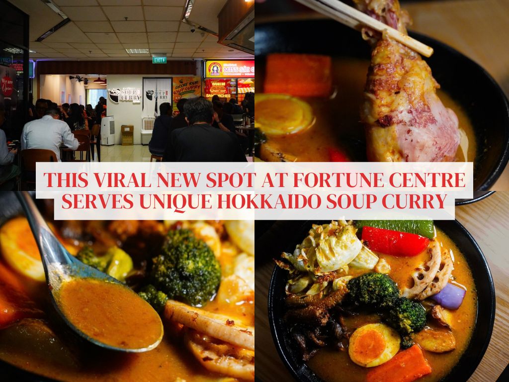 The new Soup Curry by Ki-setsu at Fortune Centre offers a comforting & unique taste of Hokkaido