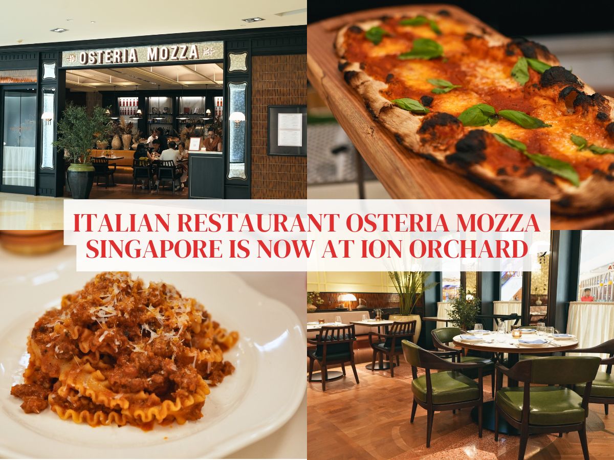 Osteria Mozza Singapore by celebrated chef Nancy Silverton reopens at Ion Orchard