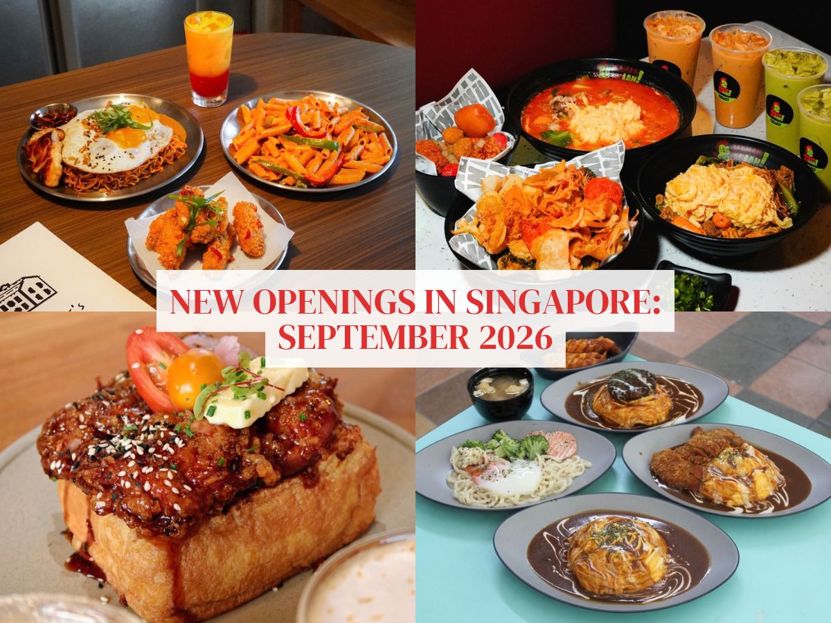 New openings in Singapore: September 2026