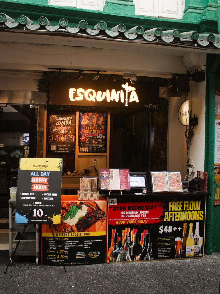 Esquinita by Konyo opens till 1am to 2am every night. Photo: Angeline Ang/HungryGoWhere esquinita by konyo cuppage terrace