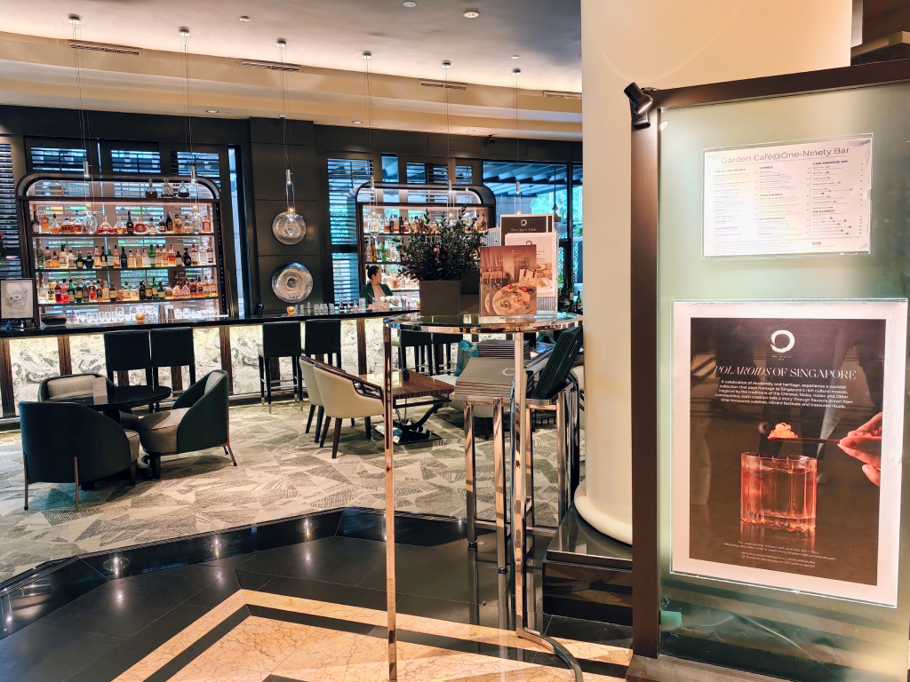 Four Seasons One Ninety Bar Garden Cafe menu