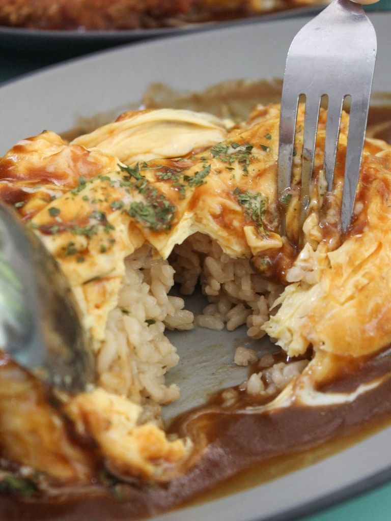 Short-grain Japanese rice is used for a firmer bite. Photo: LeAnn Lee/HungryGoWhere omu place
