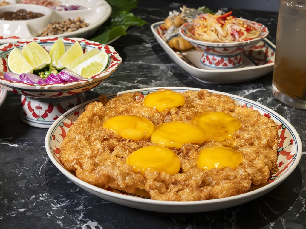 Im Jai’s crispy Cloud egg. Photo: Koh Mui Fong/HungryGoWhere im qalb