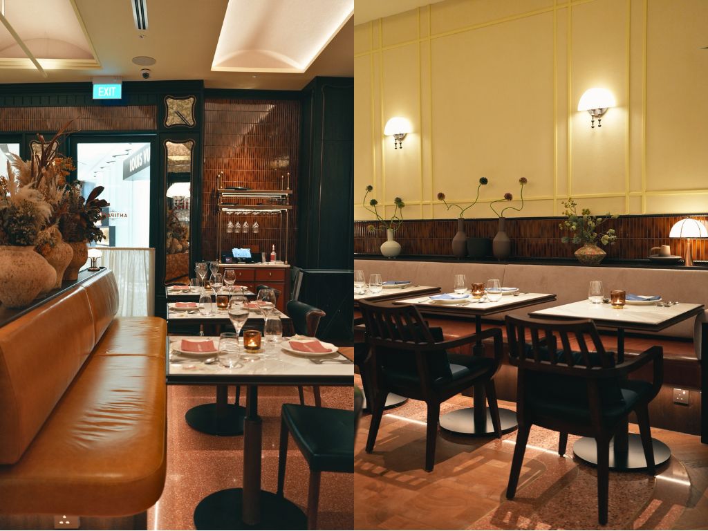 It’s quite an intimate and cosy spot for Italian fare. Photos: Shannon Yap/HungryGoWhere osteria mozza singapore