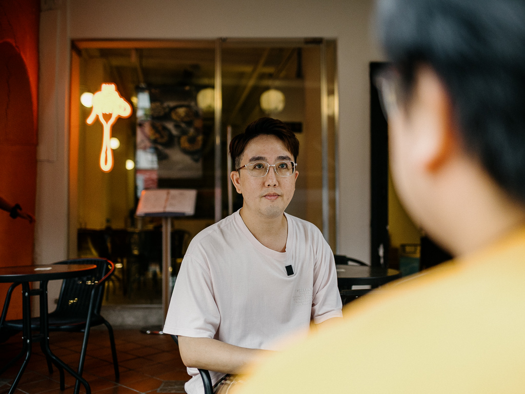 Zhi Wei regards his first foray into the F&B scene in Singapore challenging. Photo: Ravin Thiruchelvam/HungryGoWhere pastamo