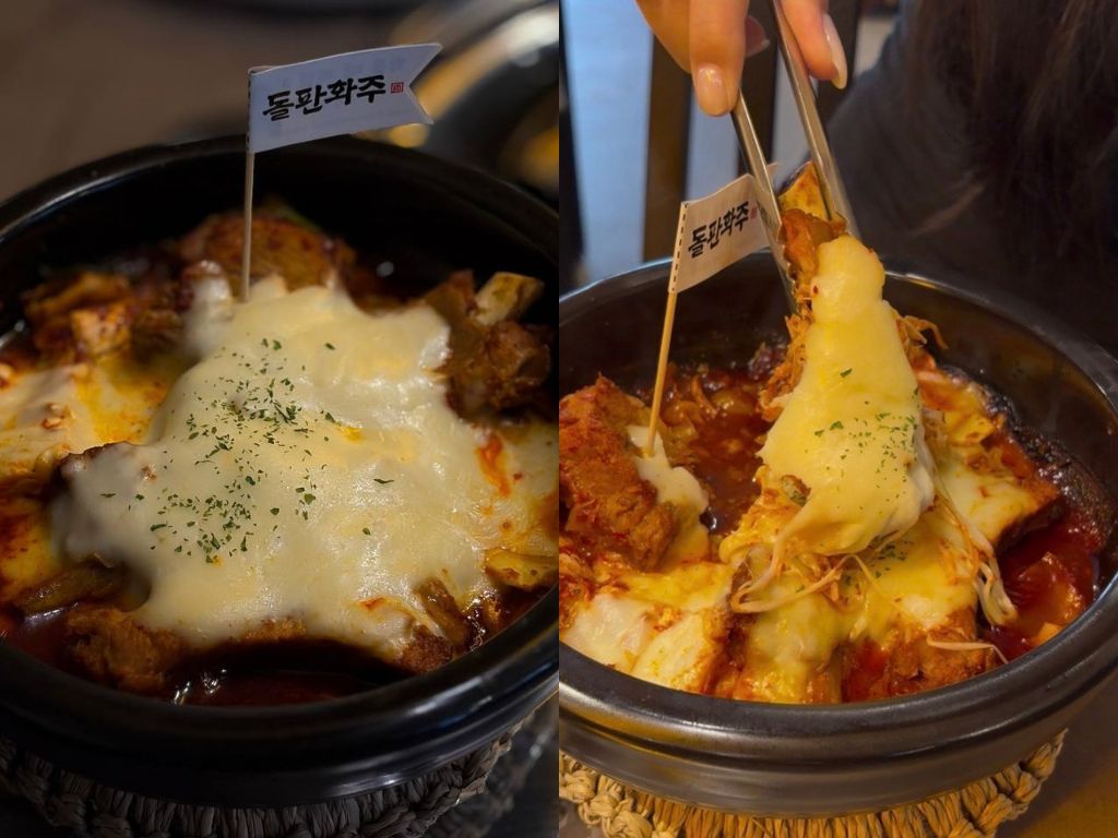 We were served a smaller portion but the actual a la carte portion is sized more similarly to the nakgopsae above. Photo: Shannon Ong/HungryGoWhere dolpan hwajoo