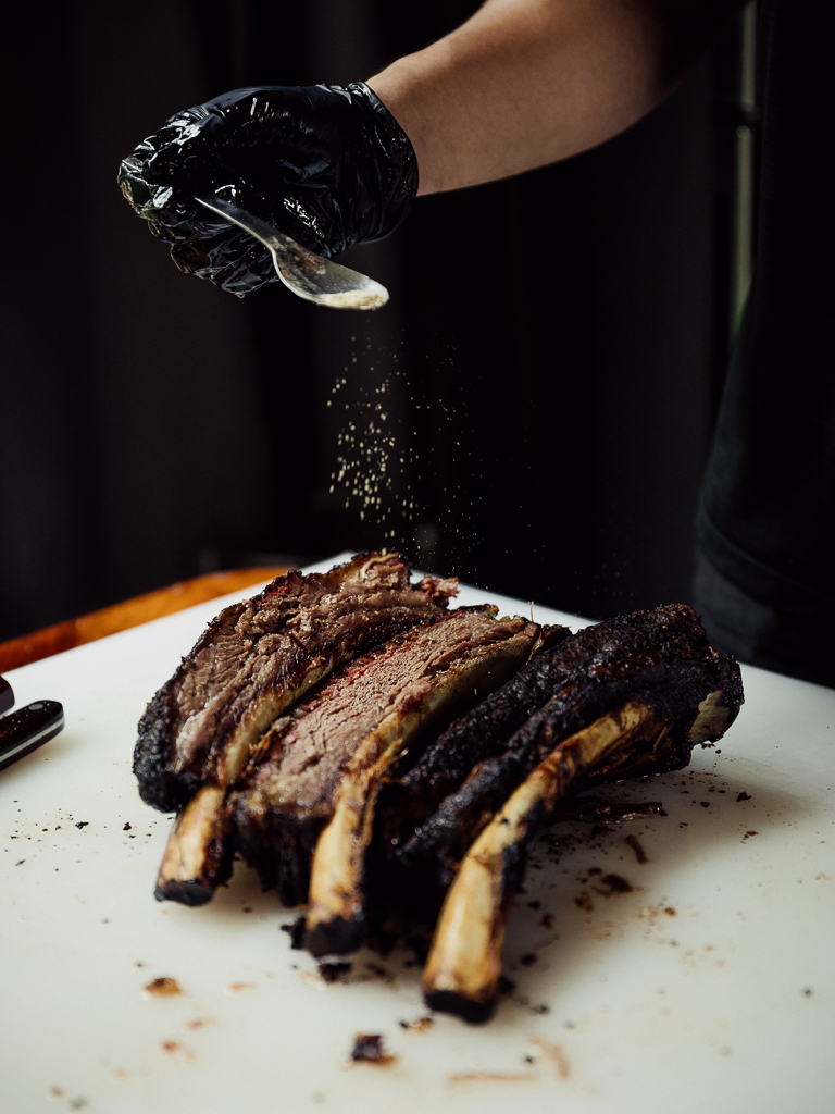 Mandai Smoke Co’s smoked dino ribs. Photo: Ravin Thiruchelvam/HungryGoWhere mandai smoke co