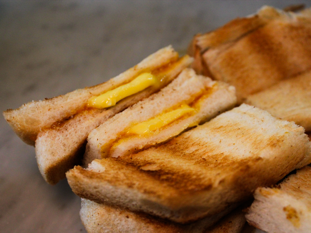 Thick, cold butter against warm, grilled toast. Photo: Angeline Ang/HungryGoWhere heap seng leong coffeeshop