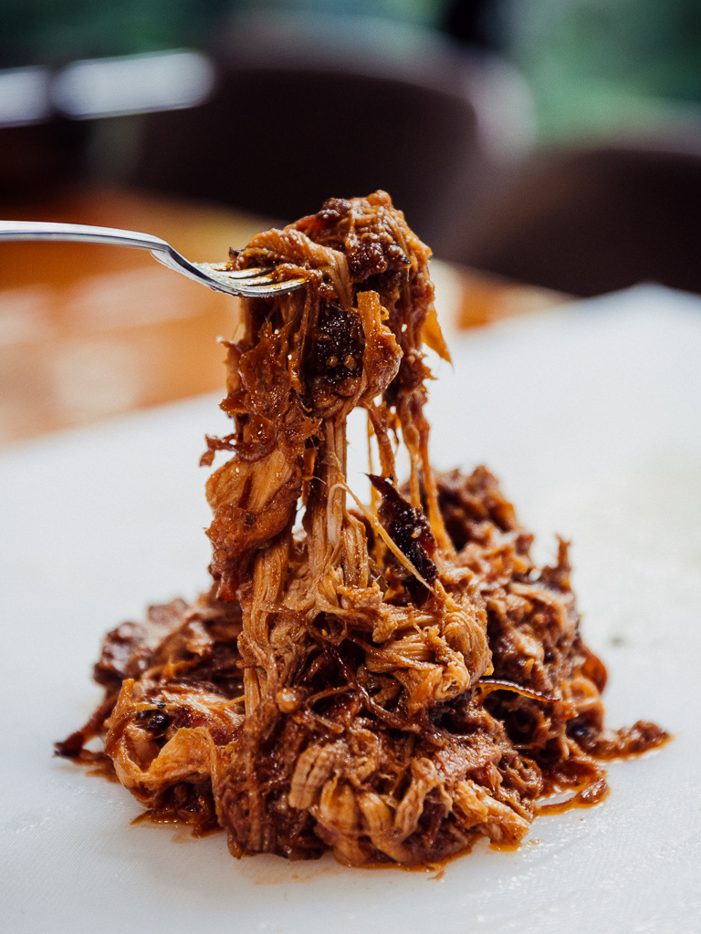 Mandai Smoke Co’s smoked pulled pork. Photo: Ravin Thiruchelvam/HungryGoWhere mandai smoke co