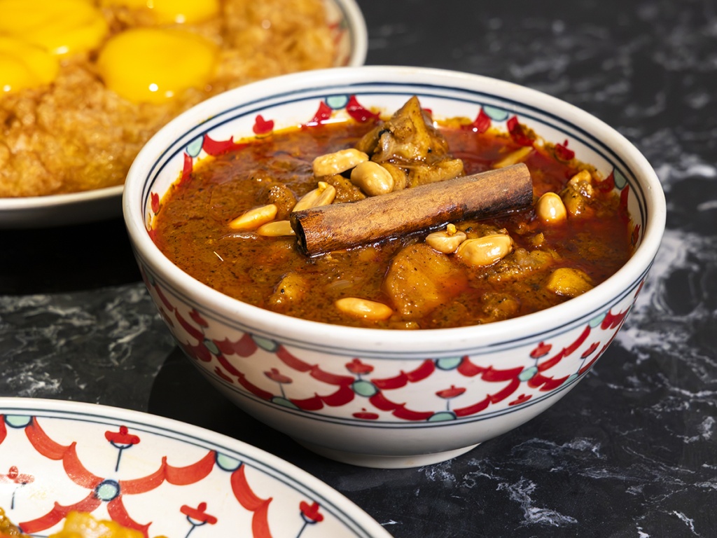 Massaman curry chicken is a southern Thai dish that Vincent serves at both Im Jai and Im Qalb. Photo: Koh Mui Fong/HungryGoWhere im qalb