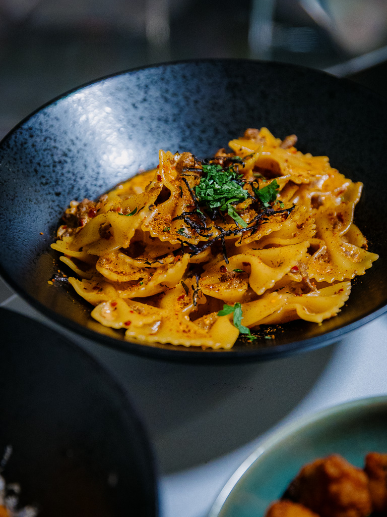 Mala cream beef. Photo: Ravin Thiruchelvam/HungryGoWhere pastamo
