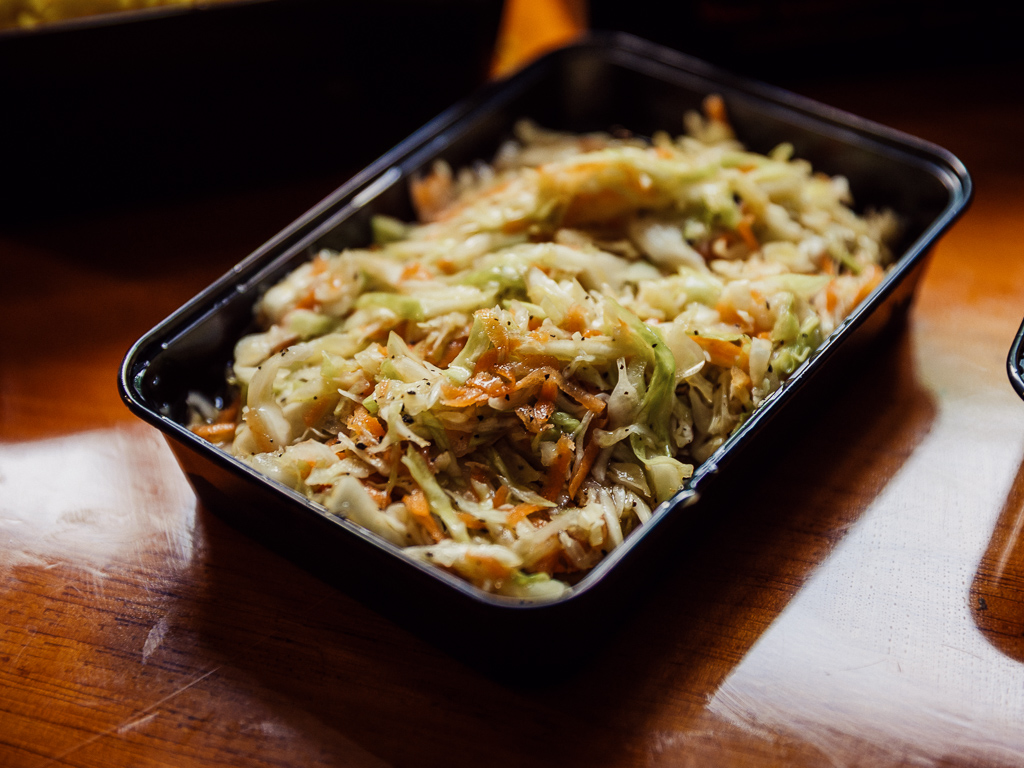 Mandai Smoke Co’s Wicked slaw, an Asian-inspired coleslaw. Photo: Ravin Thiruchelvam/HungryGoWhere mandai smoke co
