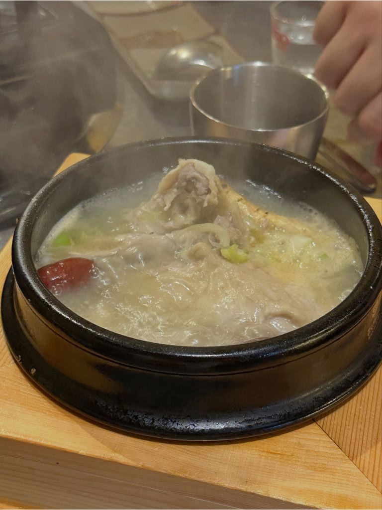The samgyetang at Hankang Pocha is light yet nourishing. Photo: @brunchwithaudrey/Instagram Samgyetang Singapore