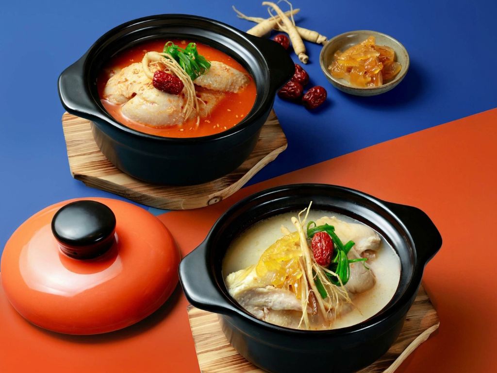 Have a taste of Jeju with the tangerine samgyetang at Kimchi Mama. Photo: Kimchi Mama Samgyetang Singapore