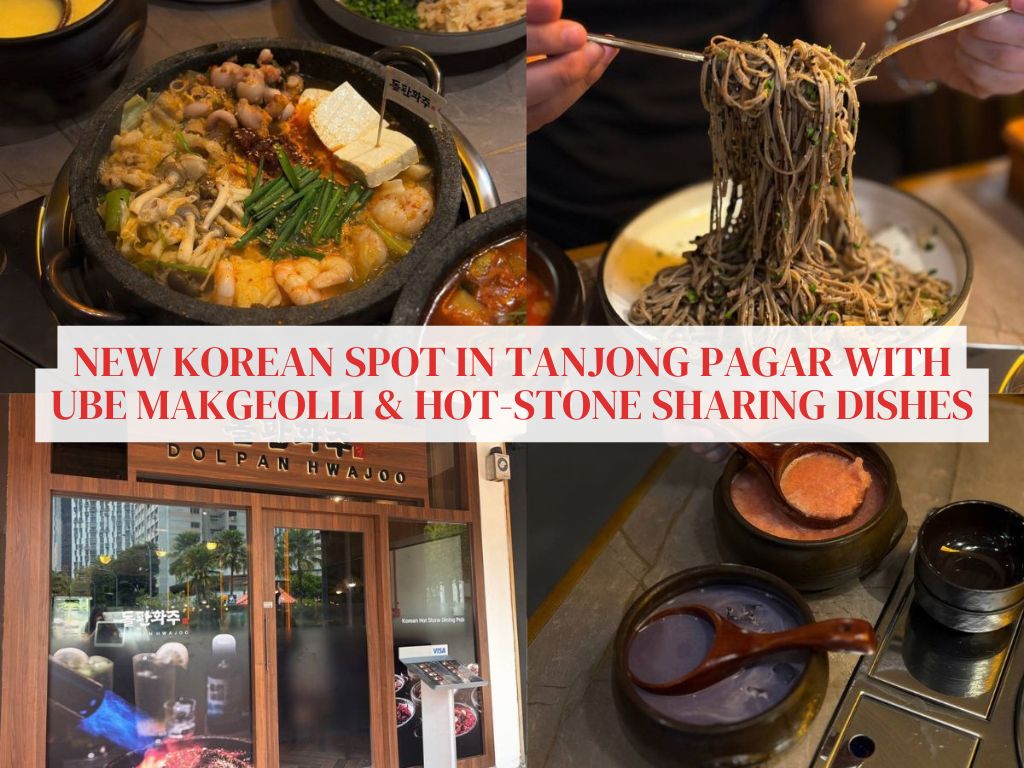 Busan concept Dolpan Hwajoo brings its hot-stone sharing dishes and ube makgeolli to Singapore