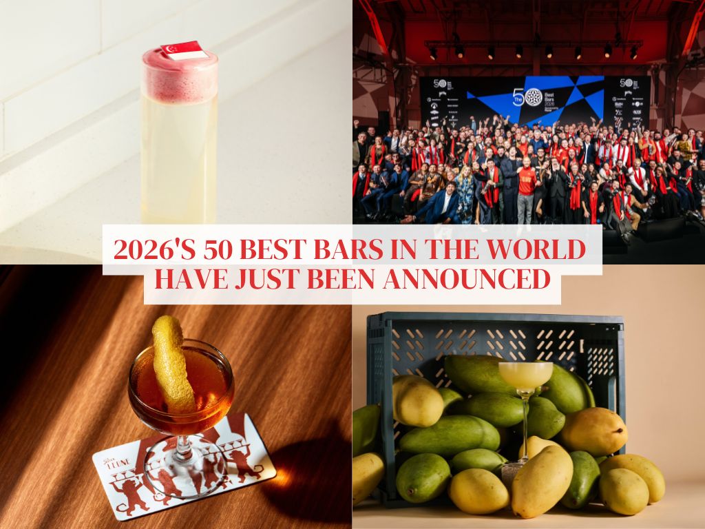 50 Best Bars 2026 announced: Three Singapore bars have made it into the world’s top 100