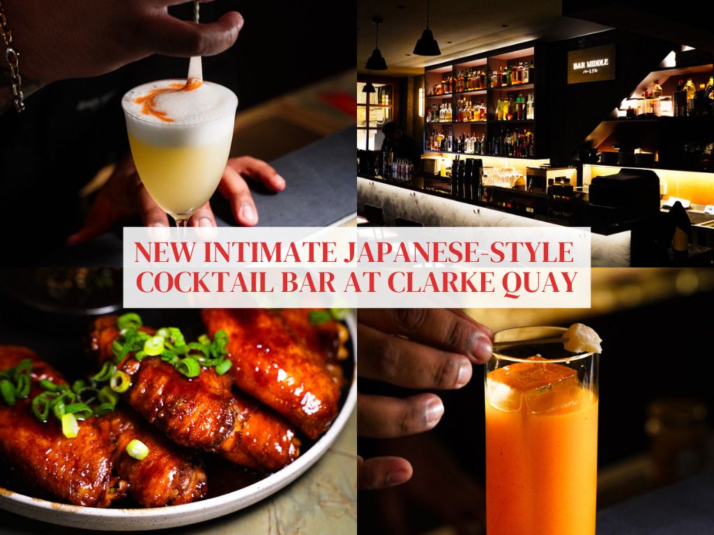 Intimate Clarke Quay spot Bar Middle wants to marry Japanese-style precision with fun flavours