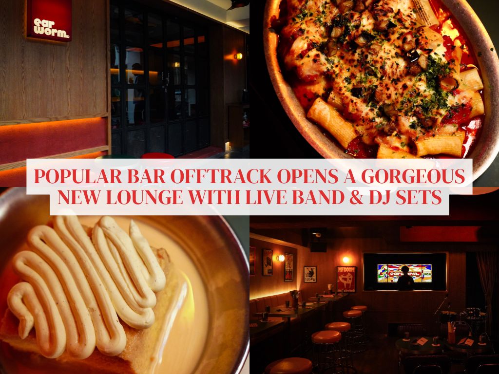 Earworm: New concept by Offtrack is Singapore’s hot new bar with sleek aesthetics and live band & DJ sets