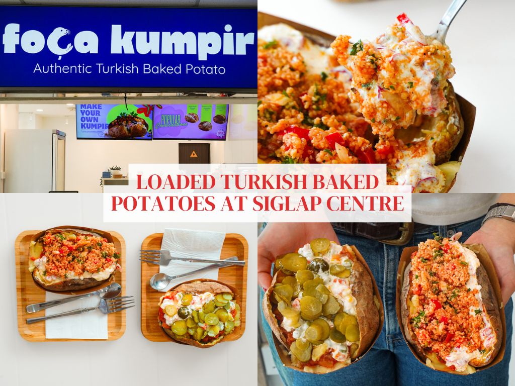 The new Foca Kumpir at Siglap Centre serves loaded Turkish baked potatoes for potato lovers