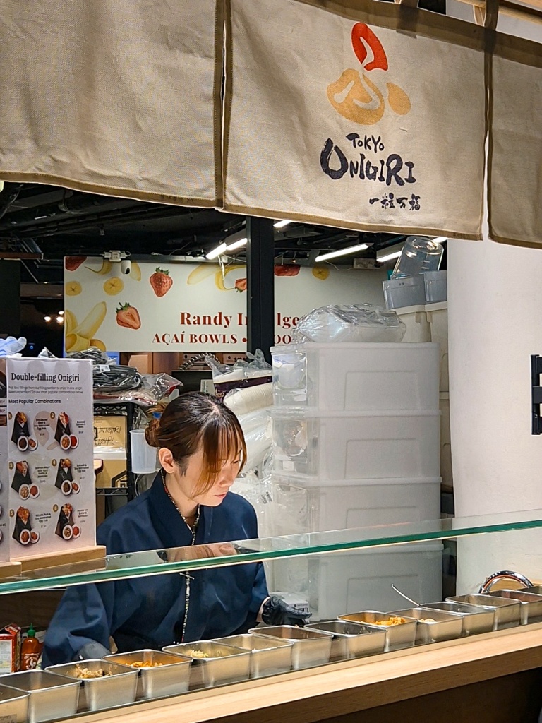 Its Singapore storefront at One Raffles Place. Photo: Sarah Chua/HungryGoWhere Tokyo Onigiri Singapore