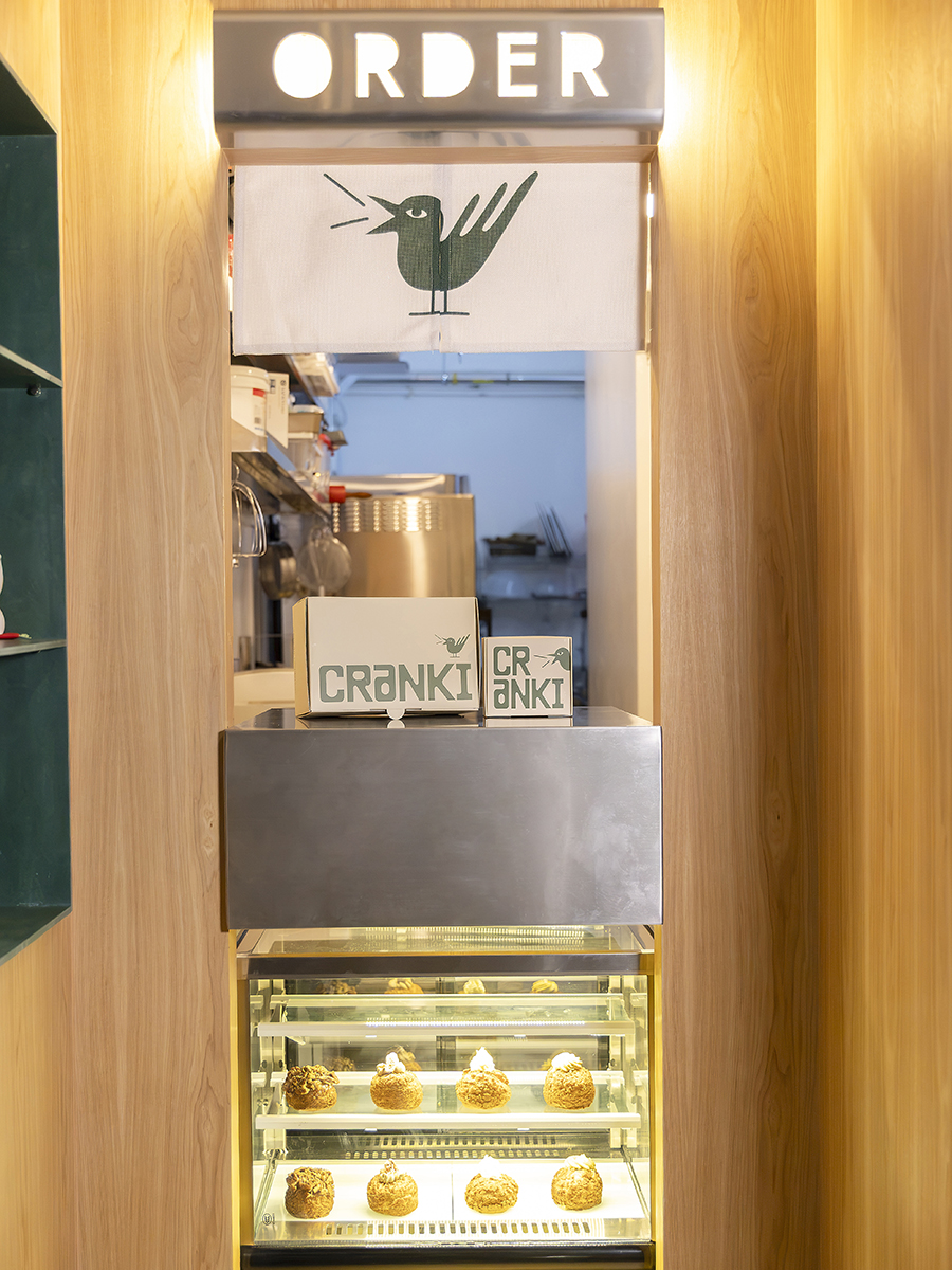 Customers can now peek from the petite display and interact with the founders at Cranki Patisserie. Photo: Koh Mui Fong/HungryGoWhere Cranki Patisserie
