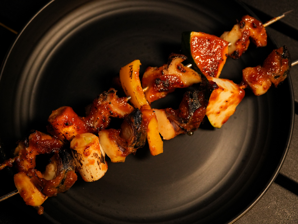 Bulteok skewers. Photo: Roma Chonkar/HungryGoWhere Jeju Haenyeo
