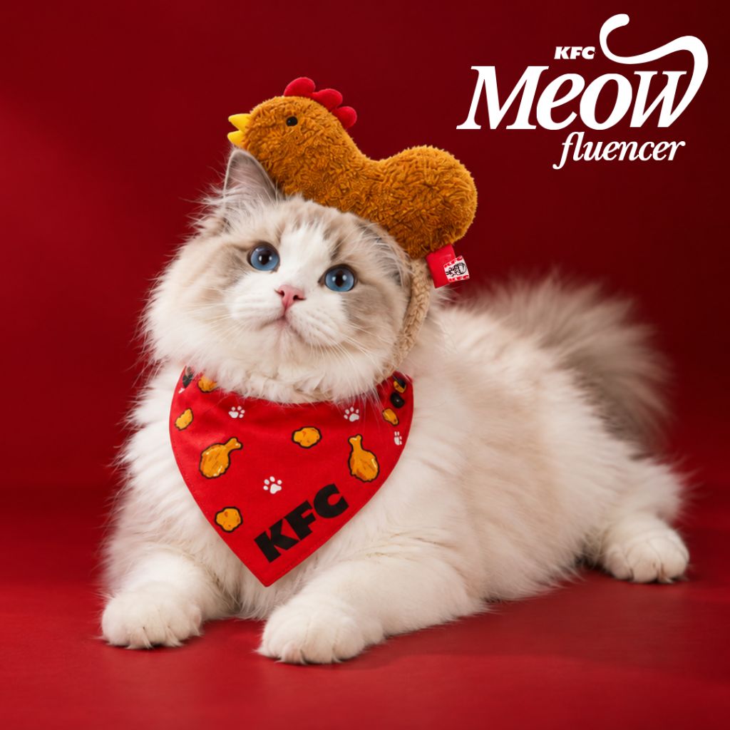 Photo: KFC Singapore KFC Singapore pet merchandise