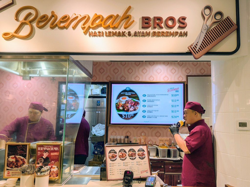 Berempah Bros stall at Food Opera at Ion Orchard. Photo: Zawani Abdul Ghani/HungryGoWhere food opera ion orchard