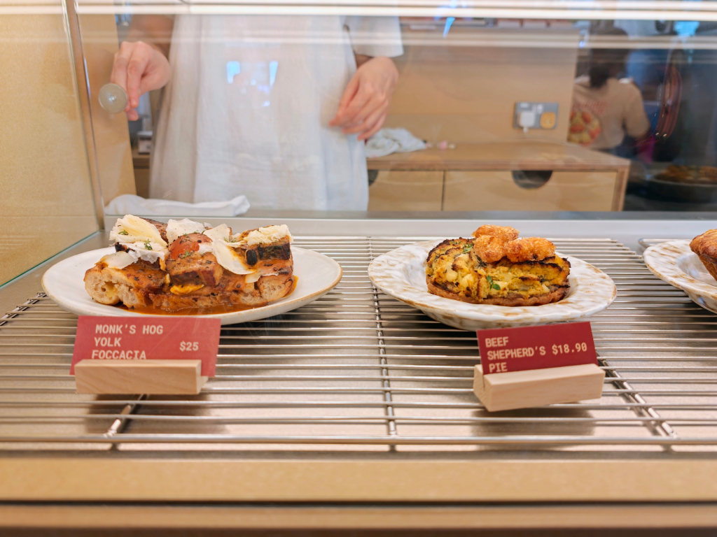 Some of the menu highlights are on display at the cafe’s counter. Photo: Zawani Abdul Ghani/HungryGoWhere marymount bakehouse upper thomson