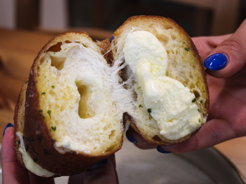Garlic cream cheese shio pan. Photo: Angeline Ang/HungryGoWhere tandem co siglap