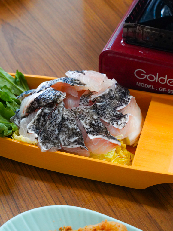 700g of fresh farm-to-table fish. Photo: Evan Mua/HungryGoWhere shi tang by mahota kitchen