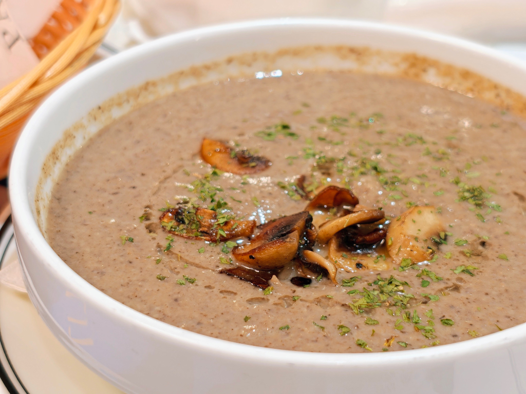 Truffle mushroom soup. Photo: Zawani Abdul Ghani/HungryGoWhere Maison Paul Paragon