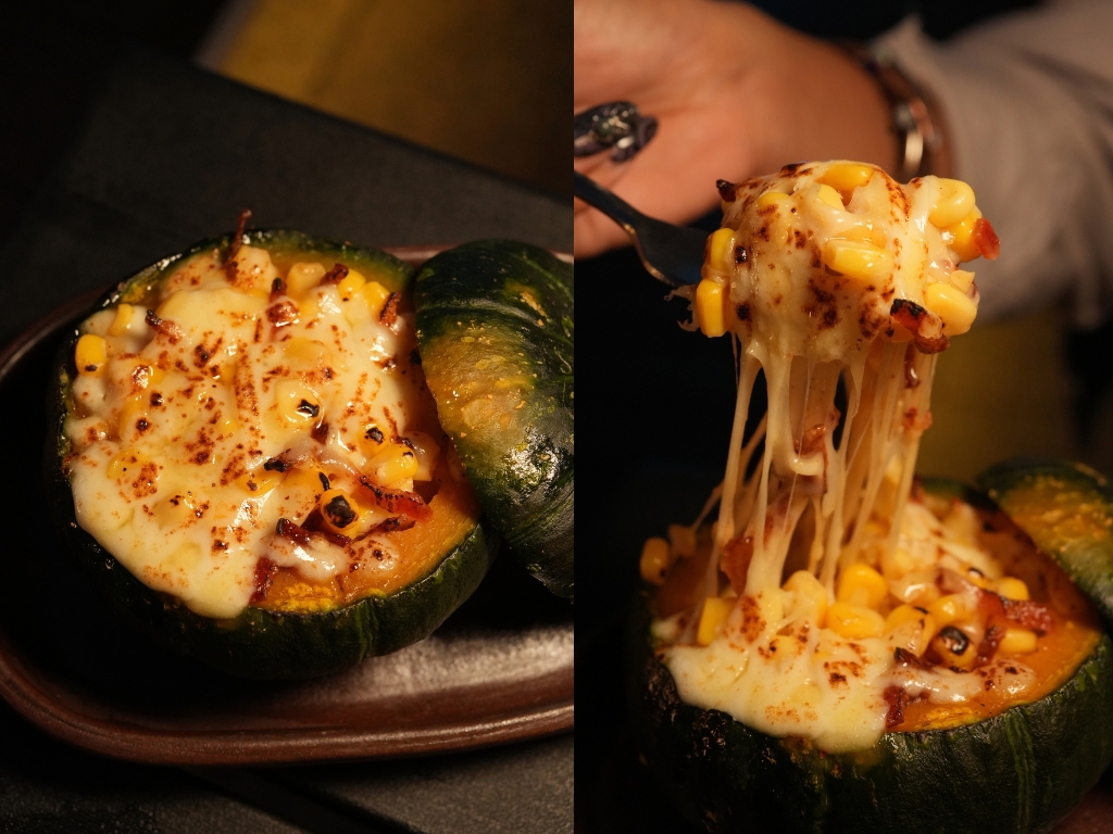 Corn cheese in sweet pumpkin. Photos: Roma Chonkar/HungryGoWhere Jeju Haenyeo