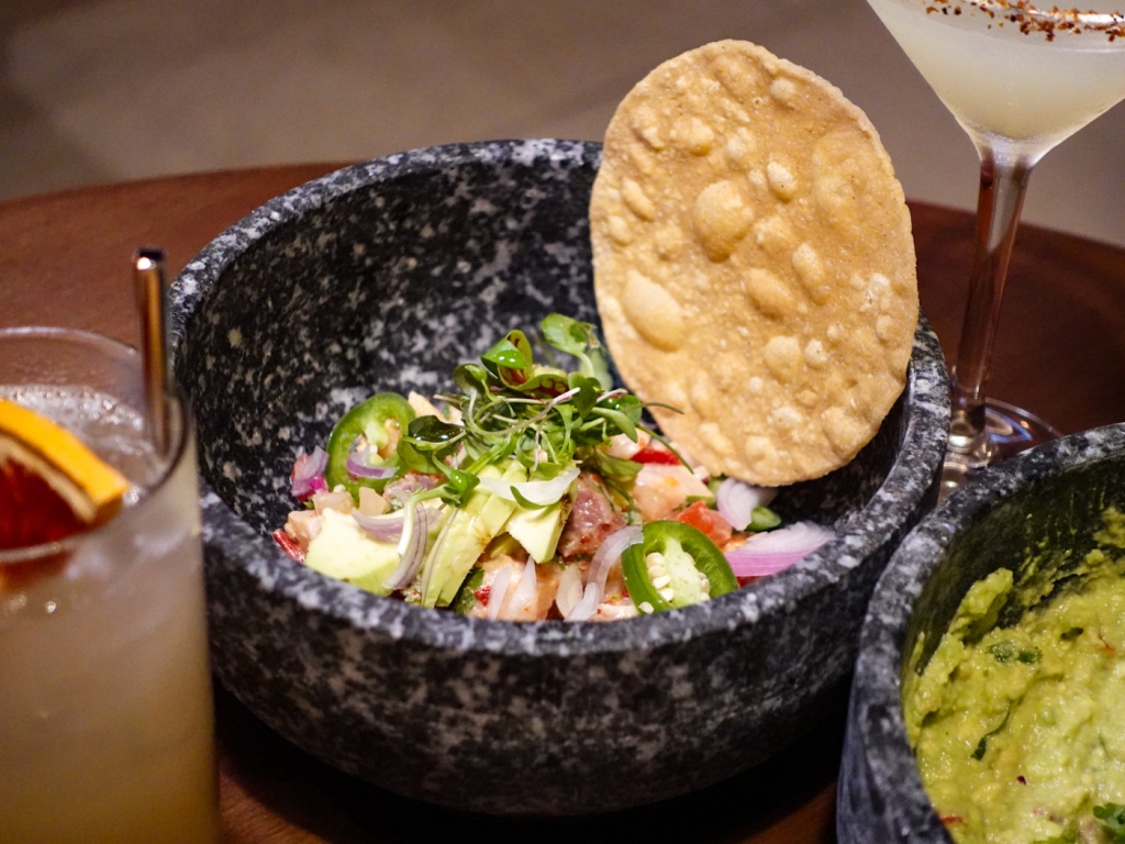 Yellowtail ceviche. Photo: Sarah Chua/HungryGoWhere 11 westside singapore
