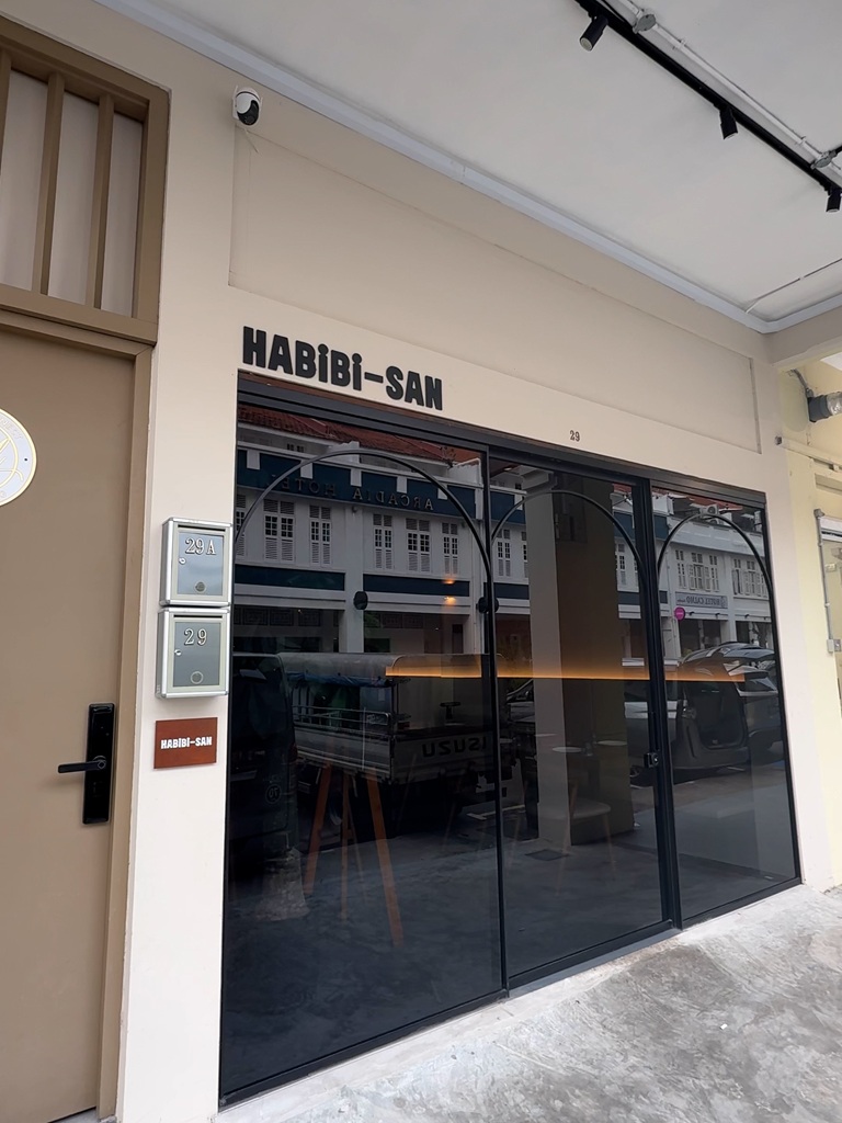 Habibi-san’s exterior along Hamilton Road. Photo: Ewan Lim/HungryGoWhere Grab dine out Jalan Basar