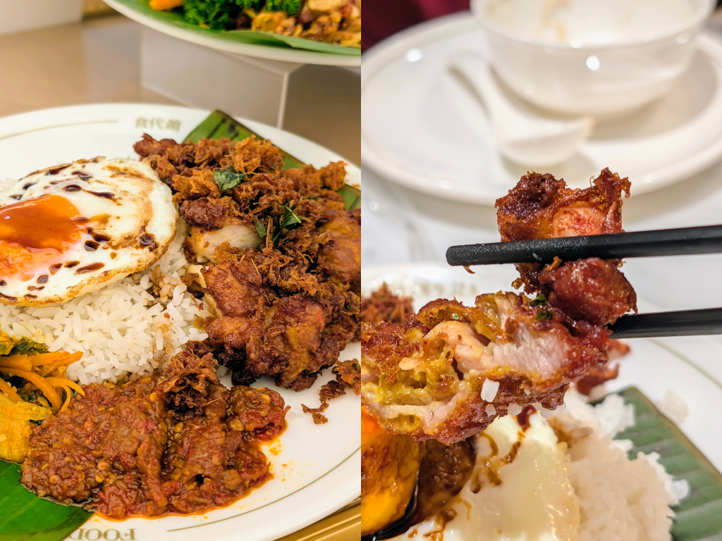 Signature ayam berempah. Photos: Zawani Abdul Ghani/HungryGoWhere food opera ion orchard
