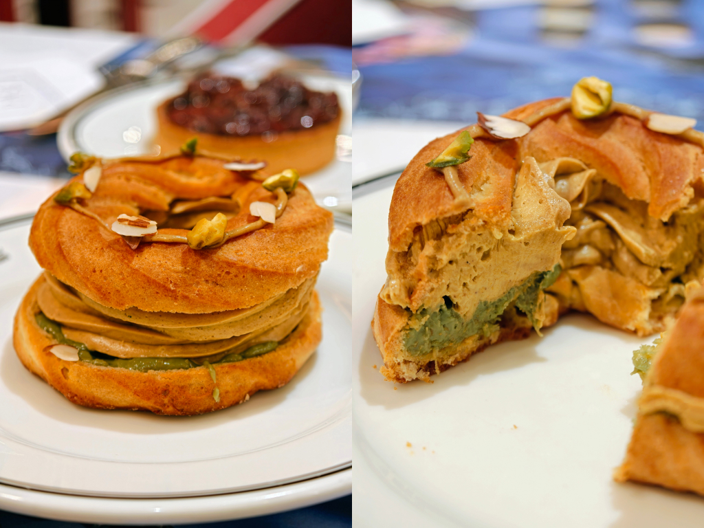 Pistachio Paris-Brest. Photos: Zawani Abdul Ghani/HungryGoWhere Maison Paul Paragon