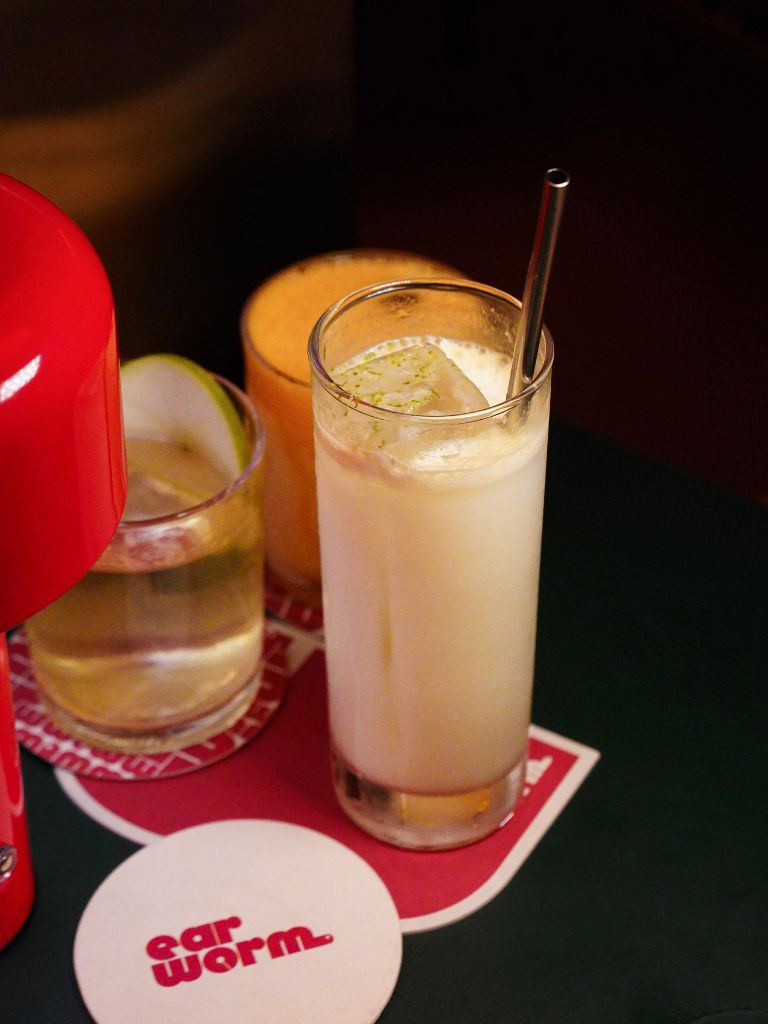 Condensed milk in a cocktail? Photo: Evan Mua/HungryGoWhere earworm singapore