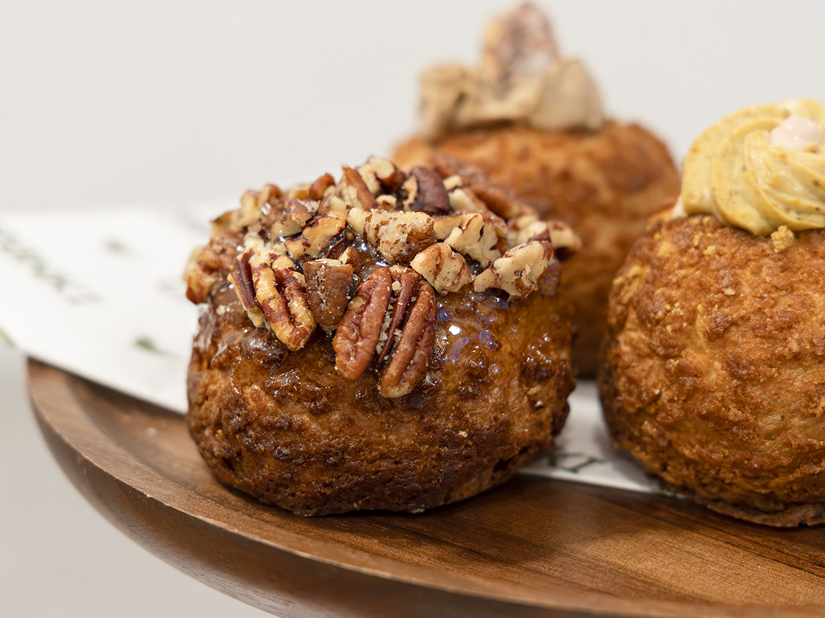 Brulee choux au craquelin. Photo: Koh Mui Fong/HungryGoWhere Cranki Patisserie