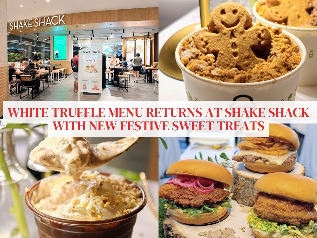 Shake Shack’s white truffle season is back, along with some festive sweets for a year-end treat